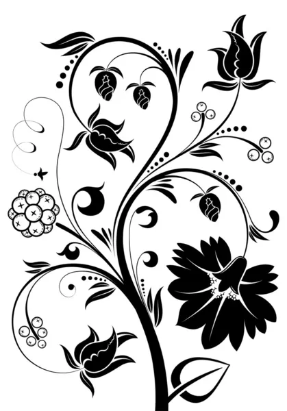 Bloemen ontwerp — Stockvector