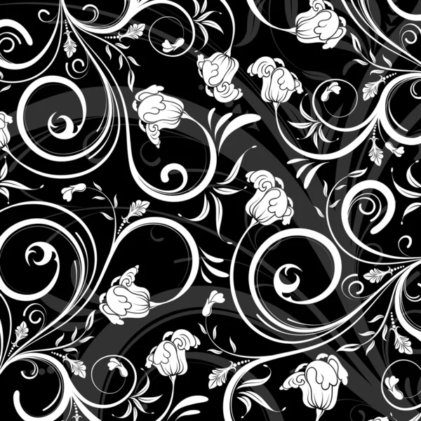 Modèle de fleur abstrait — Image vectorielle