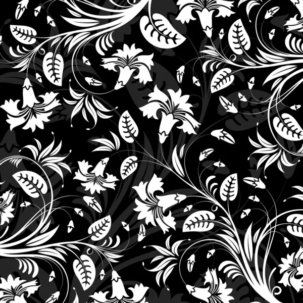 Patrón de flor abstracta — Archivo Imágenes Vectoriales