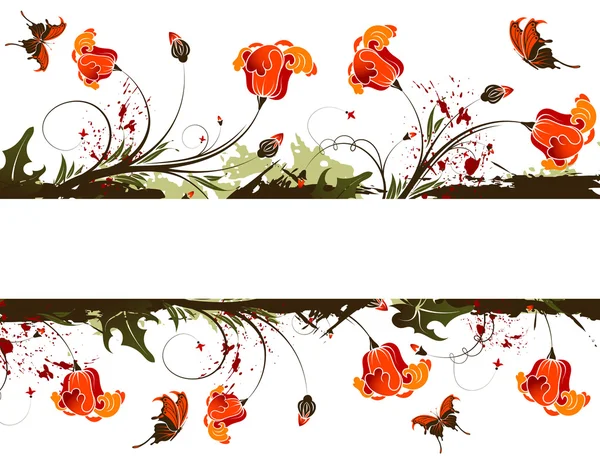Blumengestell — Stockvektor