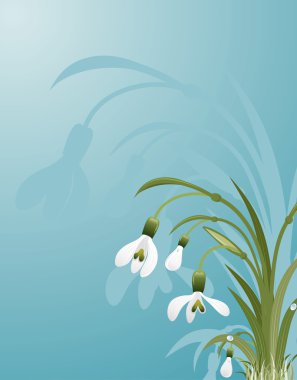 Flower background clipart