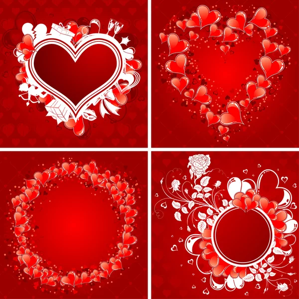 Collect Valentine's Day Poster — Stock Vector