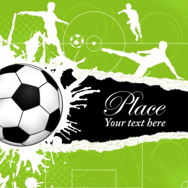 Soccer Ball theme clipart