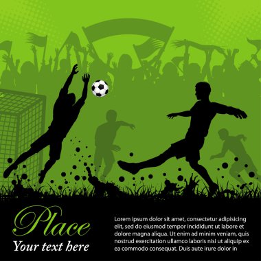 Soccer Poster clipart