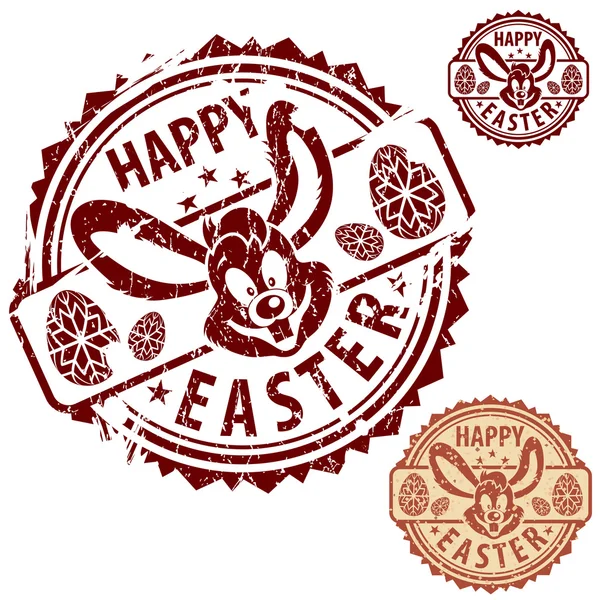 Easter Stamps — Stock Vector