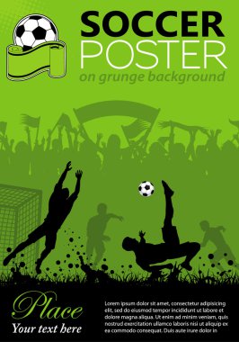 Soccer Poster clipart