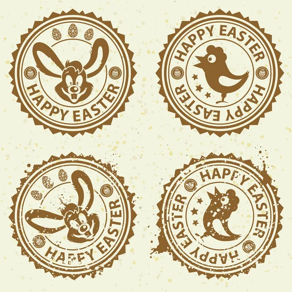Πάσχα γραμματόσημα — Διανυσματικό Αρχείο