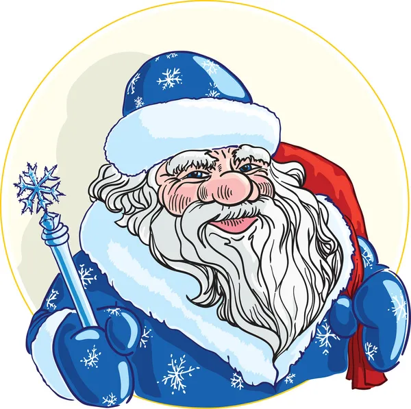 Personagens de Natal russo Ded Moroz Vetores De Stock Royalty-Free