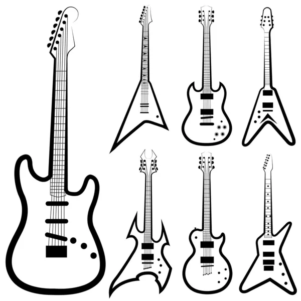 Guitar set — Stock Vector © bogalo #10138745