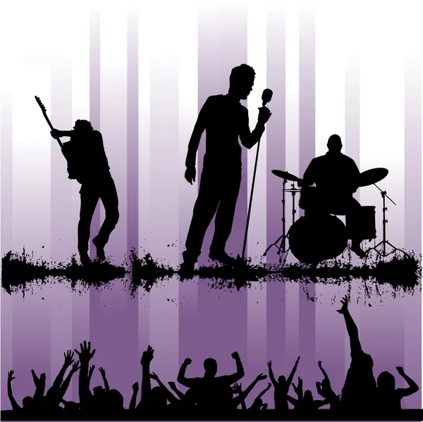 Stock vector Rock concert