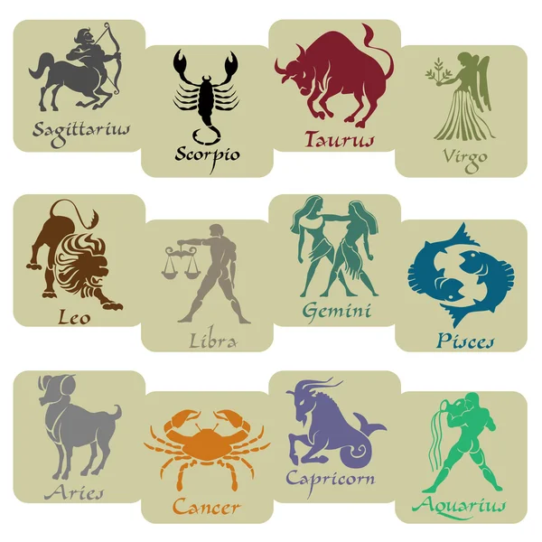 Znak zodiaku — Wektor stockowy