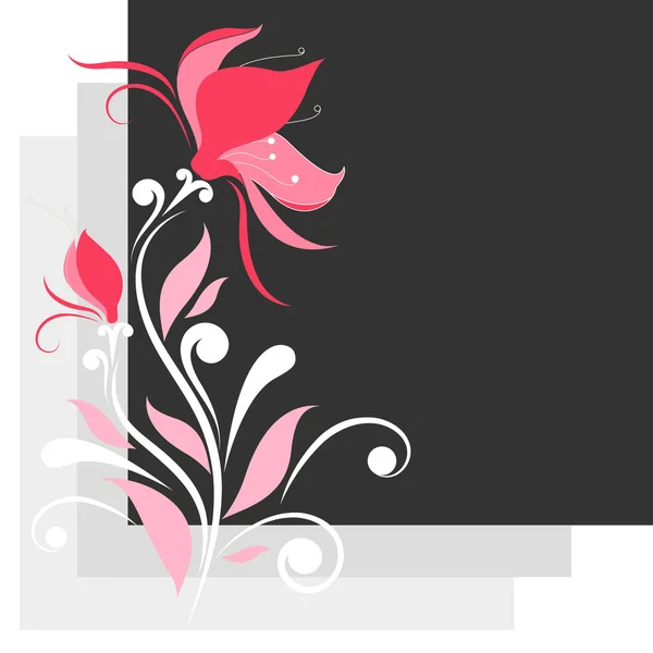 Floral design — Stock Vector