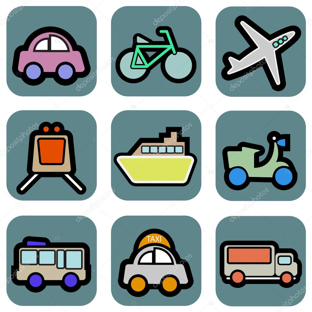 Vehicle icons