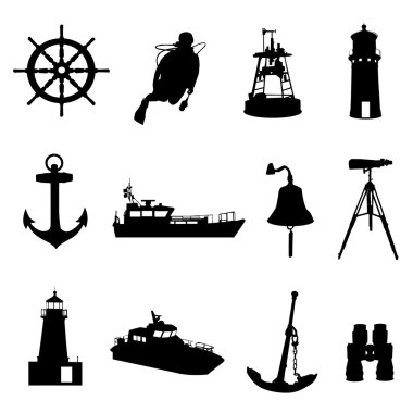 Nautical set clipart