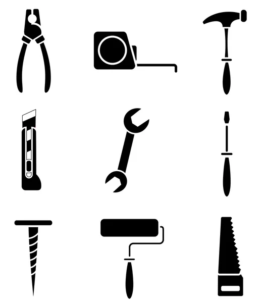 Icone degli strumenti — Vettoriale Stock