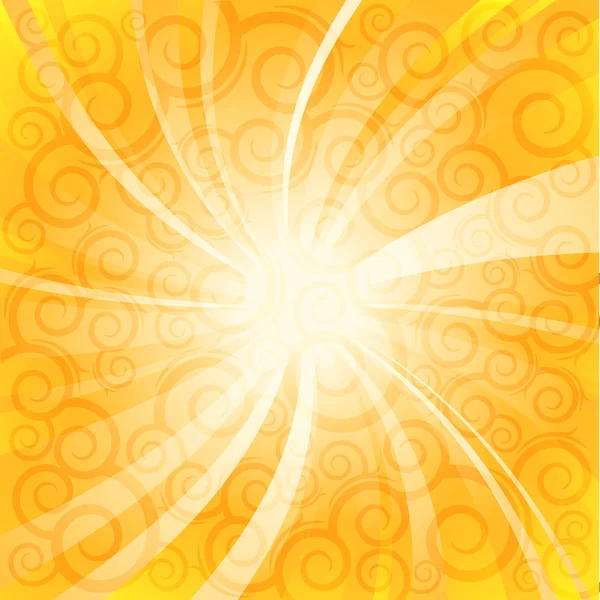 Sommaren solljus — Stock vektor