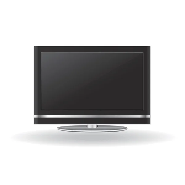 现代液晶电视 — 图库矢量图片