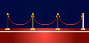 Red carpet clipart