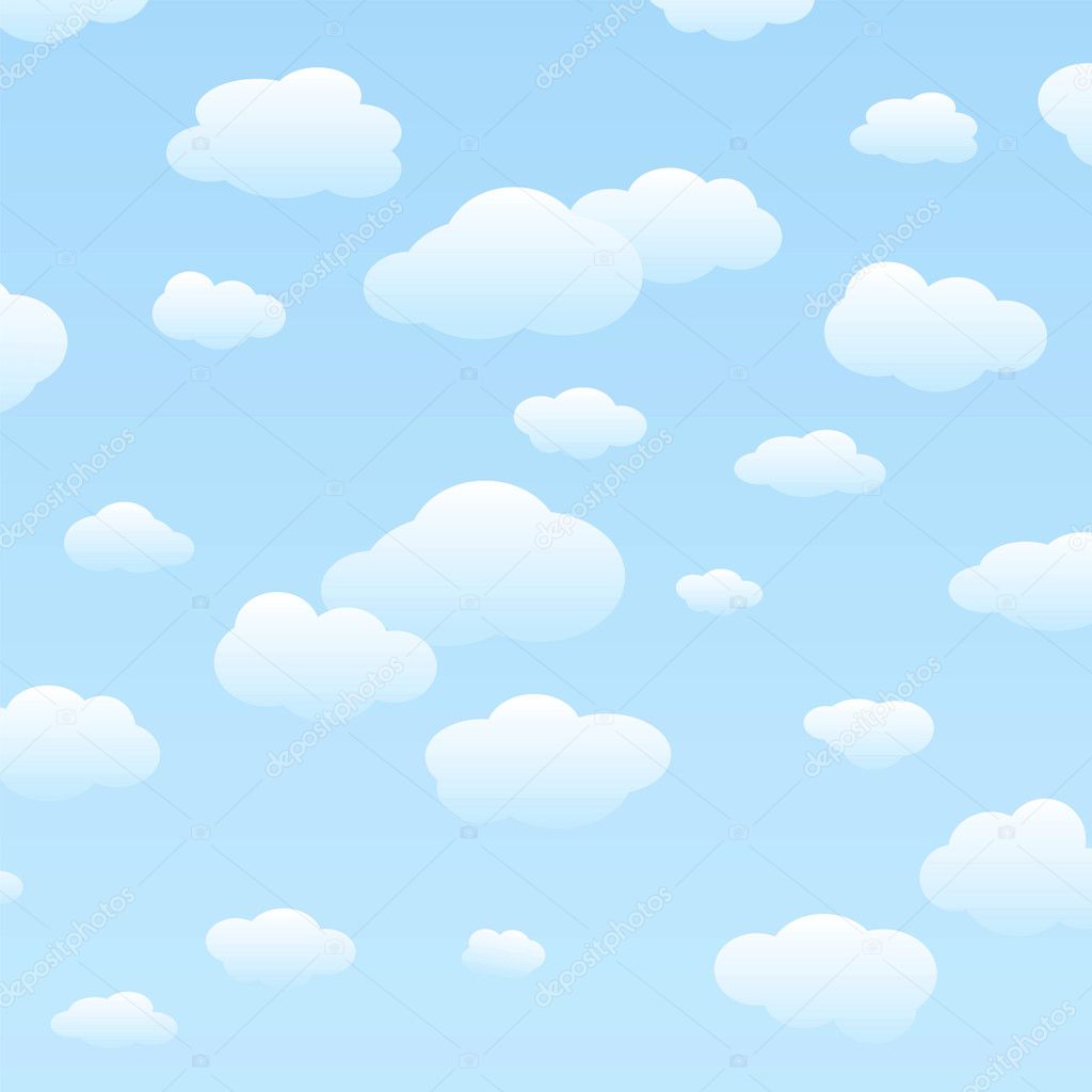 Sky And Clouds Stock Vector By ©bogalo 8318658