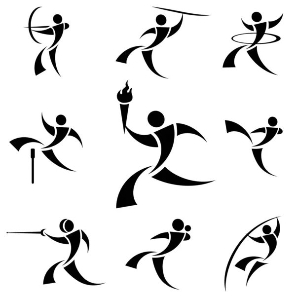 Logo sportif — Image vectorielle