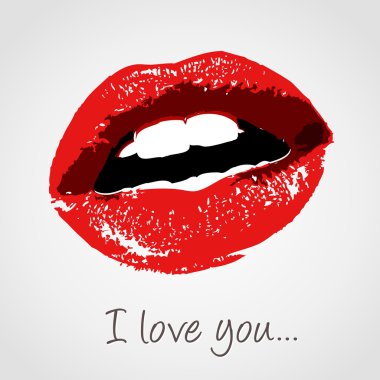 Love kiss clipart