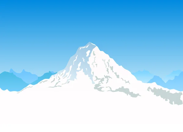 Διάνυσμα βουνού — Διανυσματικό Αρχείο