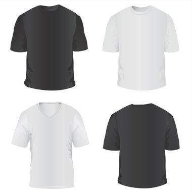 T-shirt for men vector clipart