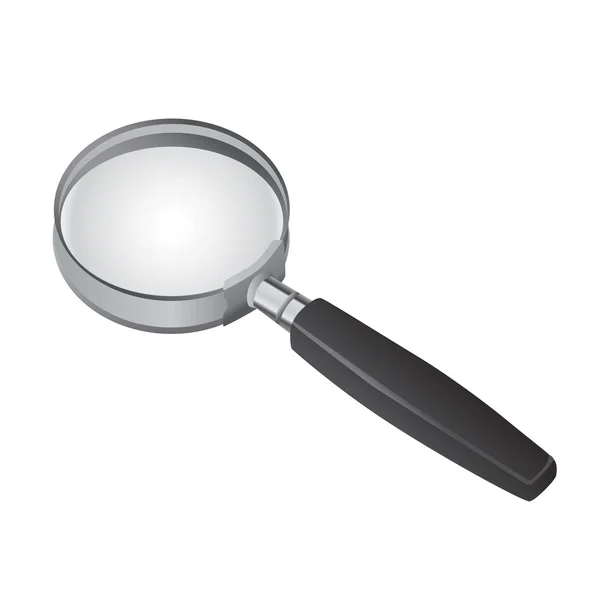 stock vector Magnifying glass