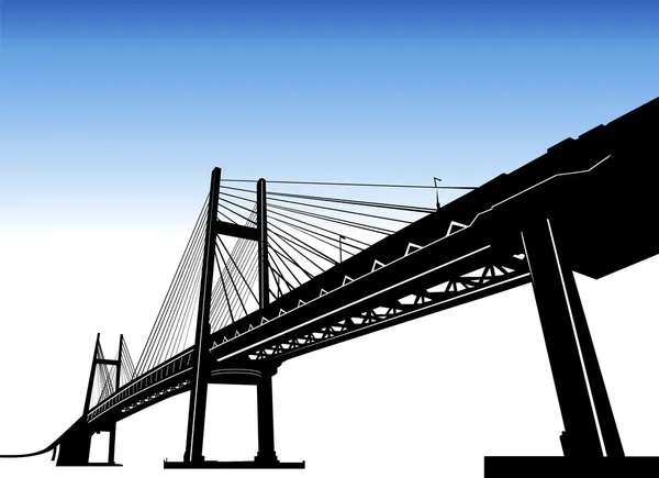 Вектор моста — стоковый вектор