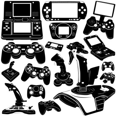 Electronic set clipart