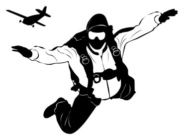 Paraşütle atlama ve uçak