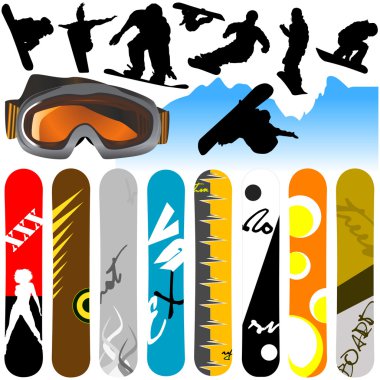 snowboard seti