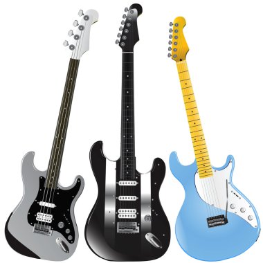 Guitars vector clipart