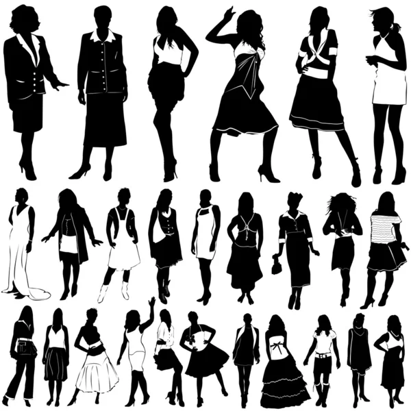 Fashion Women διάνυσμα — Διανυσματικό Αρχείο