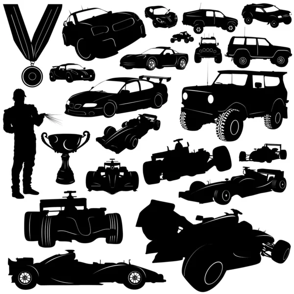Formula and automobile sports vector — Stock Vector
