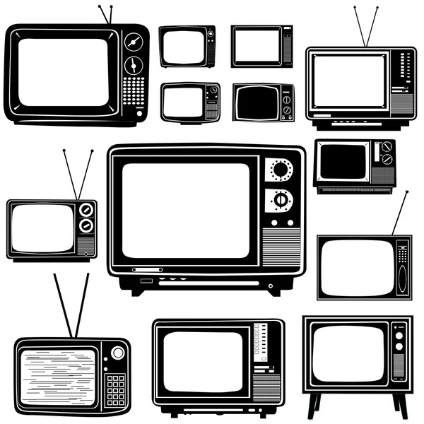 Vector de televisión — Vector de stock