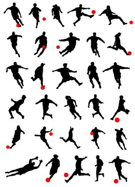 Collection of soccer clipart