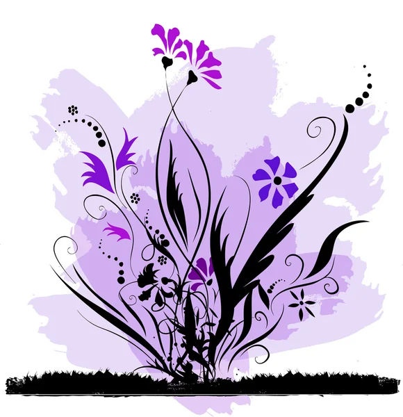 Анотація квіткові — стоковий вектор
