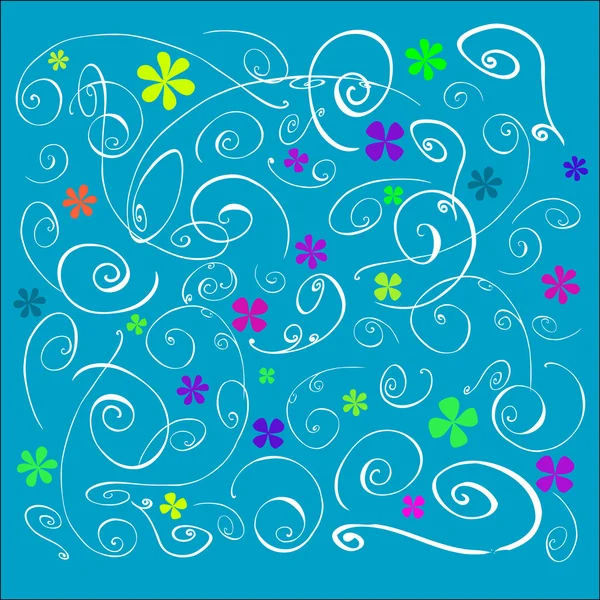 Abstract with swirls — Stock Vector