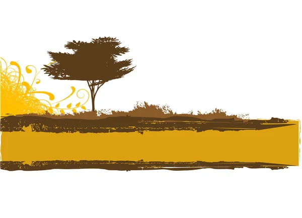 Cadre de l'arbre — Image vectorielle