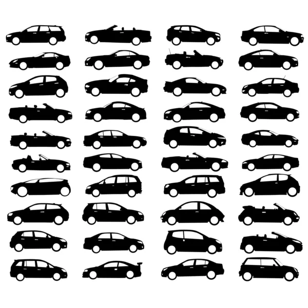 stock vector Collection of car