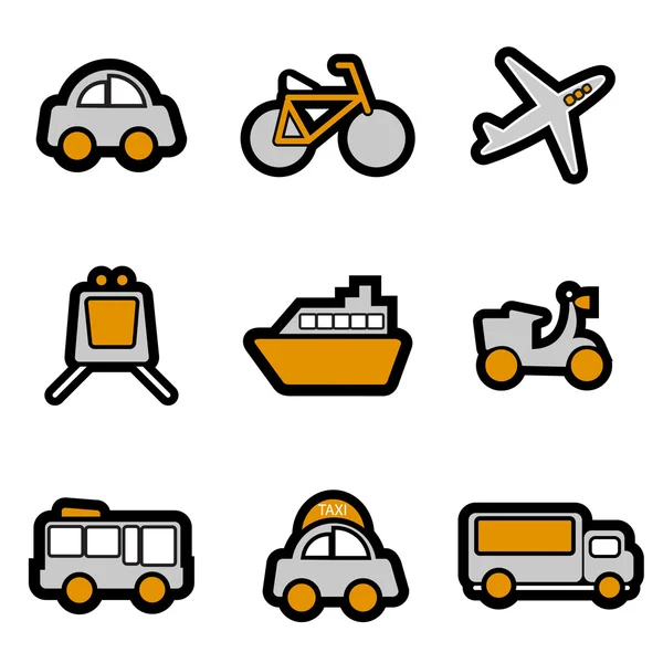 Vehicles icon — Stock Vector