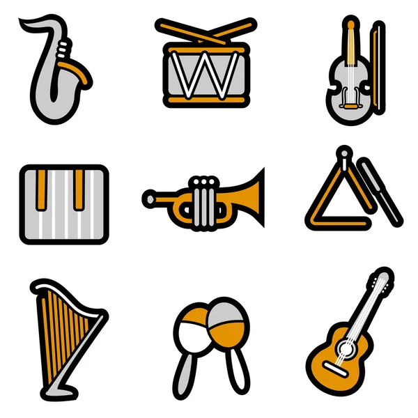 Icono del instrumento — Vector de stock