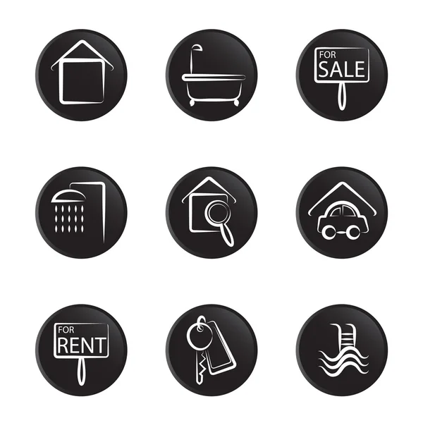 Household object icon — Stock Vector