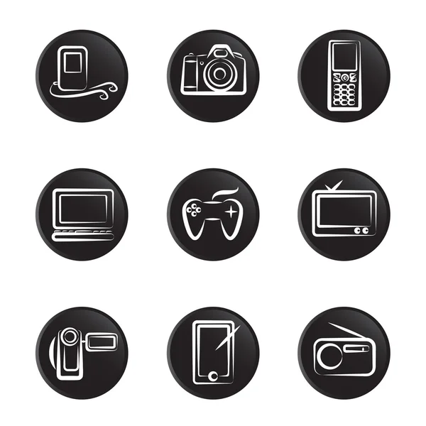 Icono de objeto electrónico — Vector de stock
