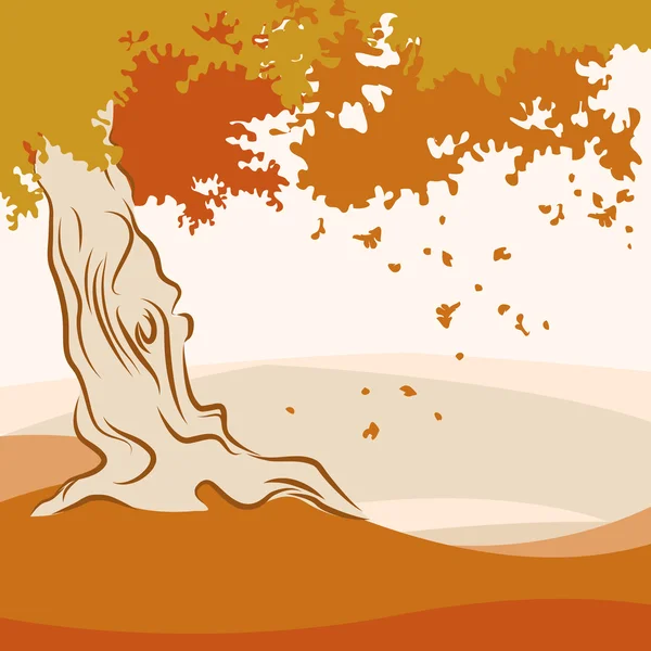 Herbstzeit — Stockvektor