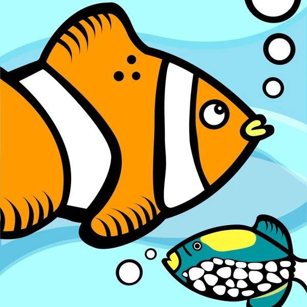 Риба графіки — стоковий вектор