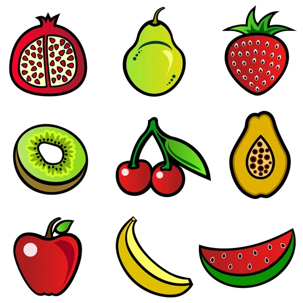 Frukt design — Stock vektor