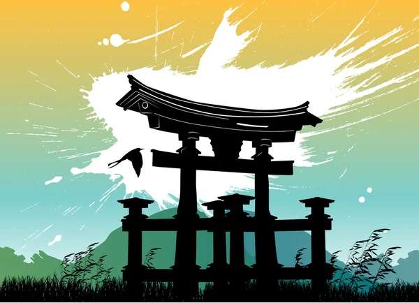 stock vector Japanese style