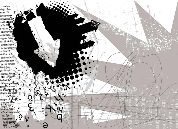 Grunge graphique — Image vectorielle
